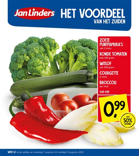 Folder week 32 by Jan Linders Supermarkten